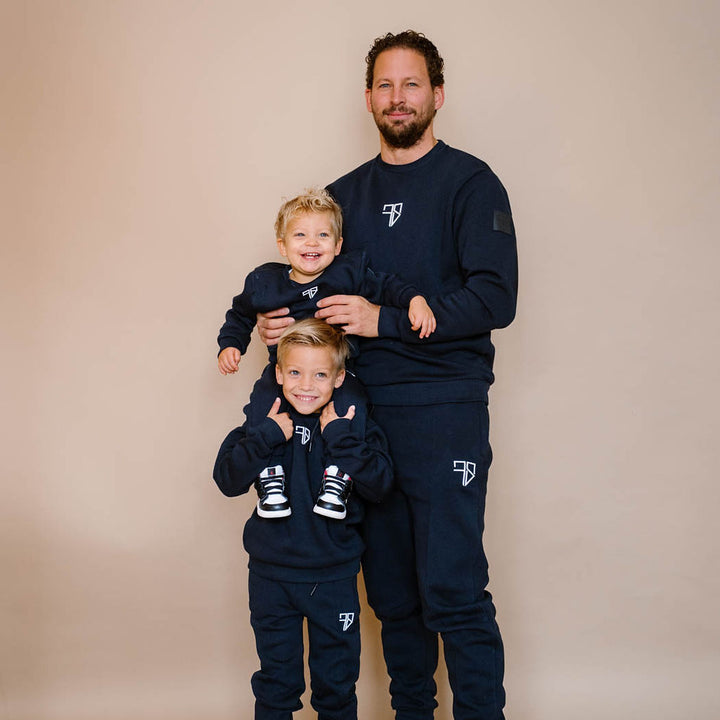 matching vader en zoon kleding comfortabele trainingspakken voor de winter