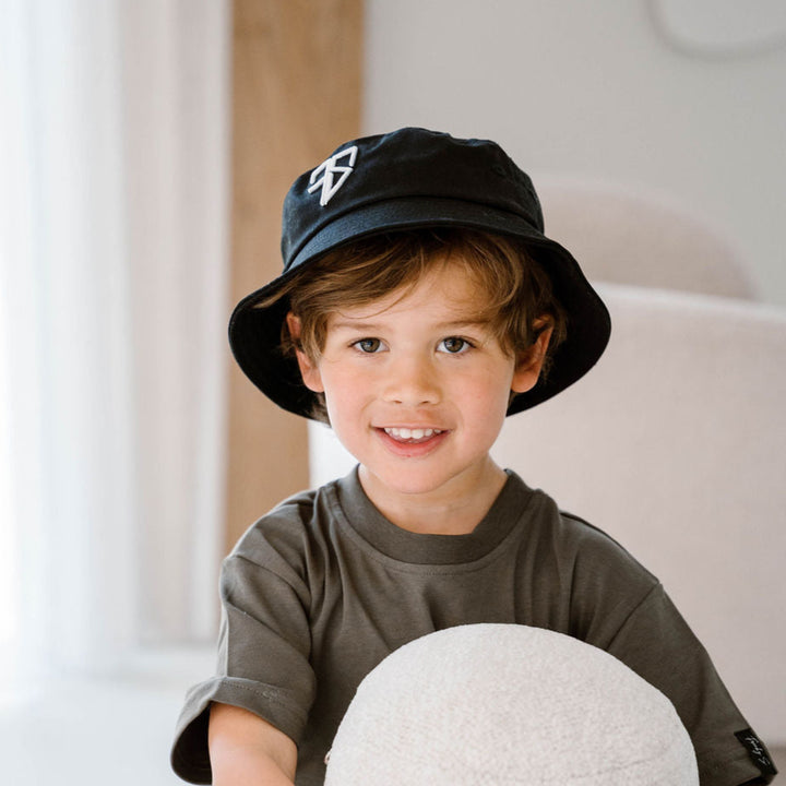 BUCKET Hat | Zwart - KIDS