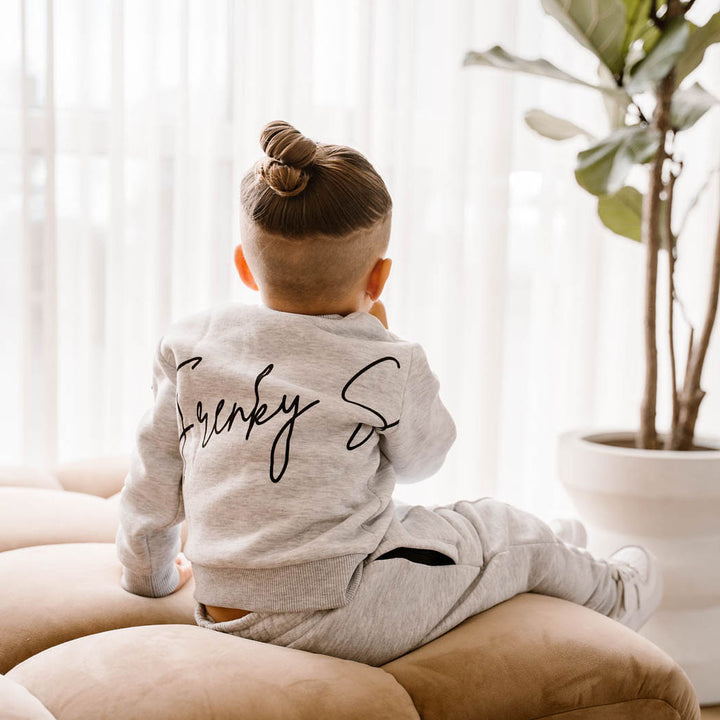 NEVIO trainingspak met sweater | grijs - KIDS