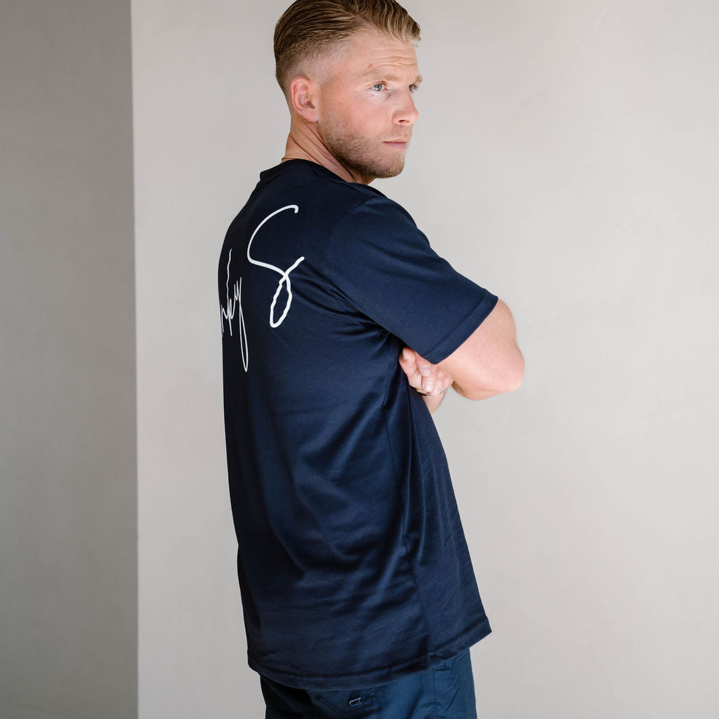 RIO t-shirt | navy blauw - HEREN