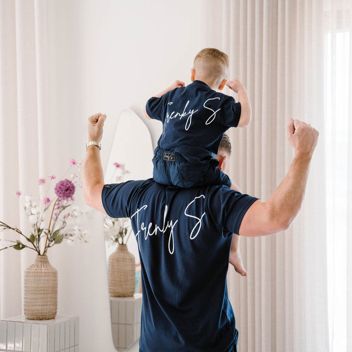RIO t-shirt | navy blauw - VADER & ZOON