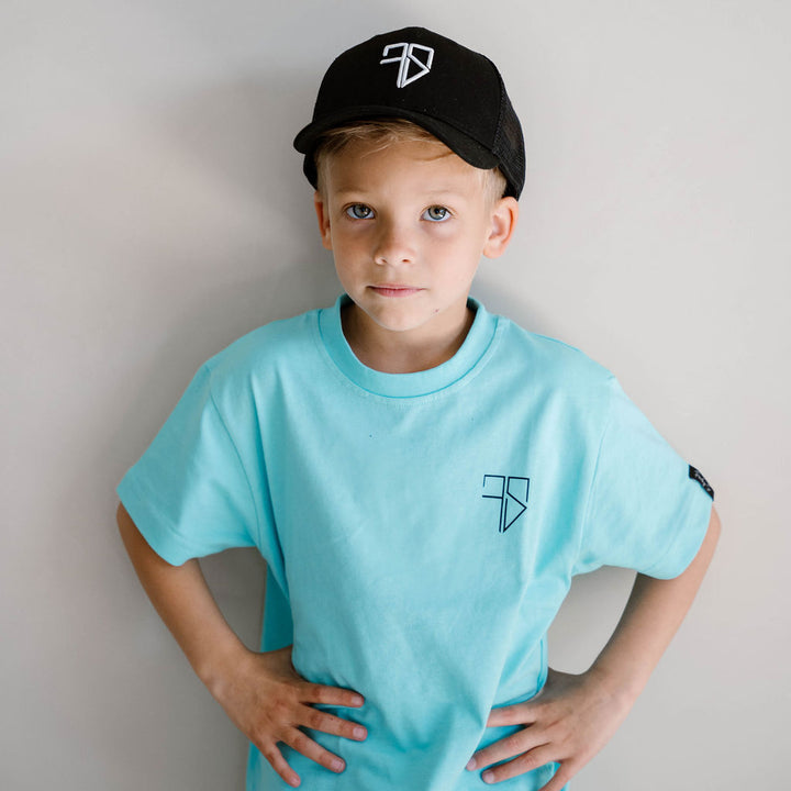 RIO t-shirt | aqua blauw - KIDS