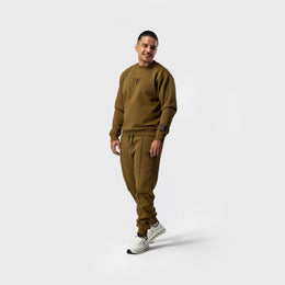Nevio trainingspak met sweater | army groen - HEREN