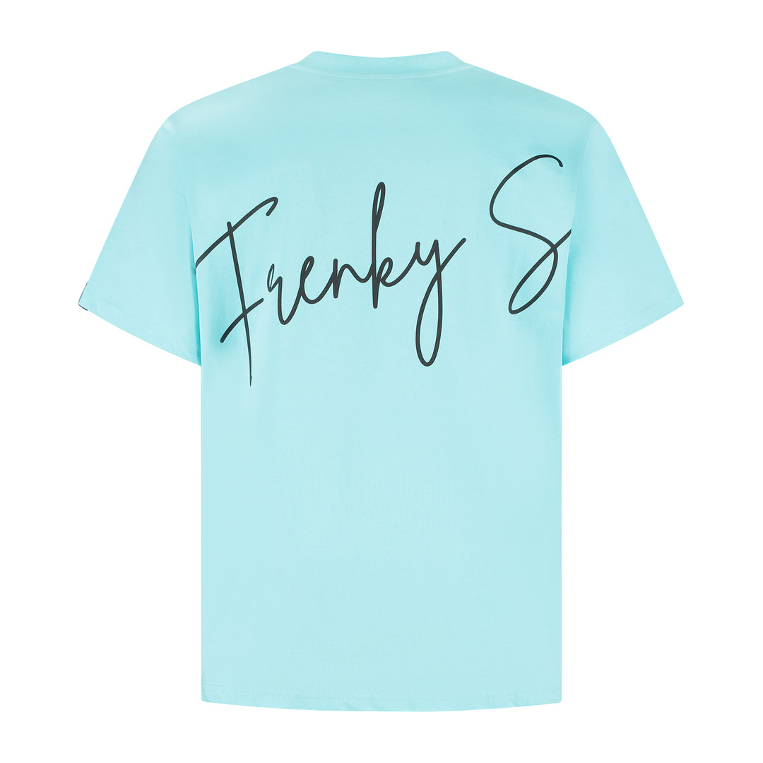 RIO t-shirt | aqua blauw - HEREN