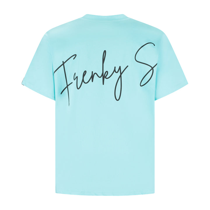 RIO t-shirt | aqua blauw - HEREN