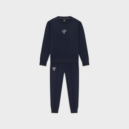 Nevio trainingspak met sweater | navy blauw - KIDS
