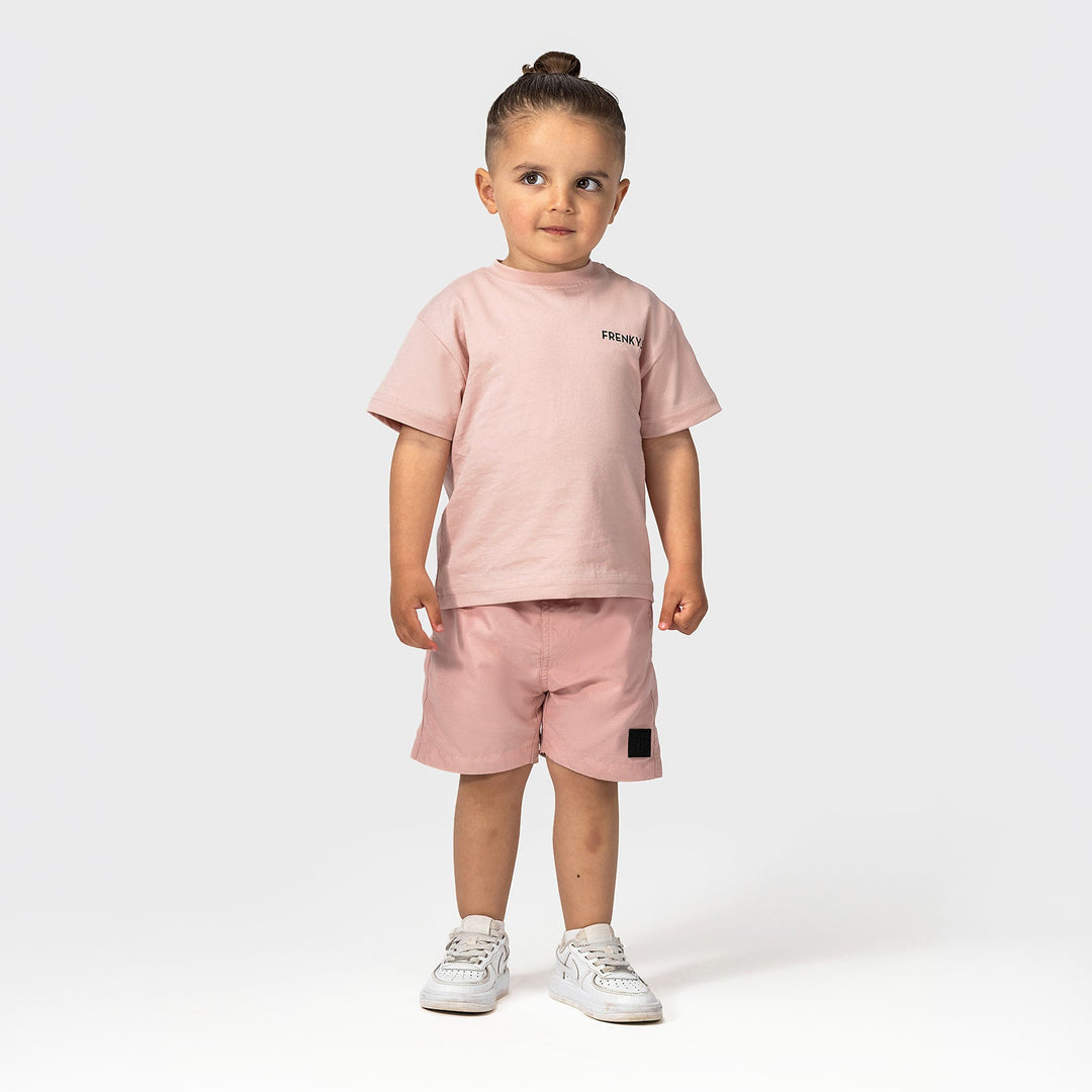 Licht roze kinderzwembroek model