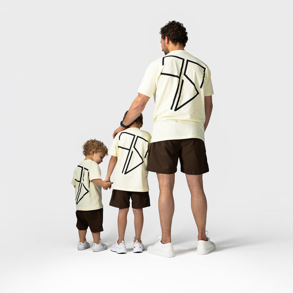 CURA t-shirt | geel - VADER + ZOON