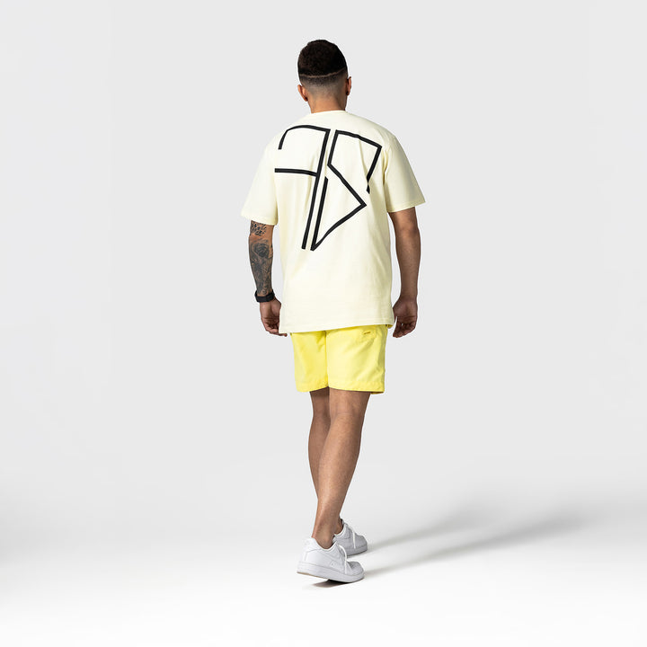 CURA t-shirt | geel - HEREN