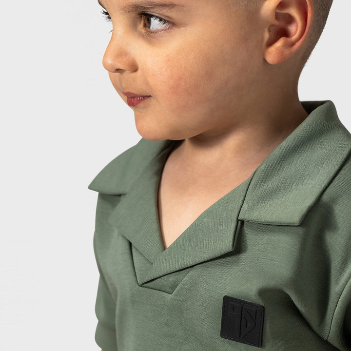 Groene scuba polo kids stijl