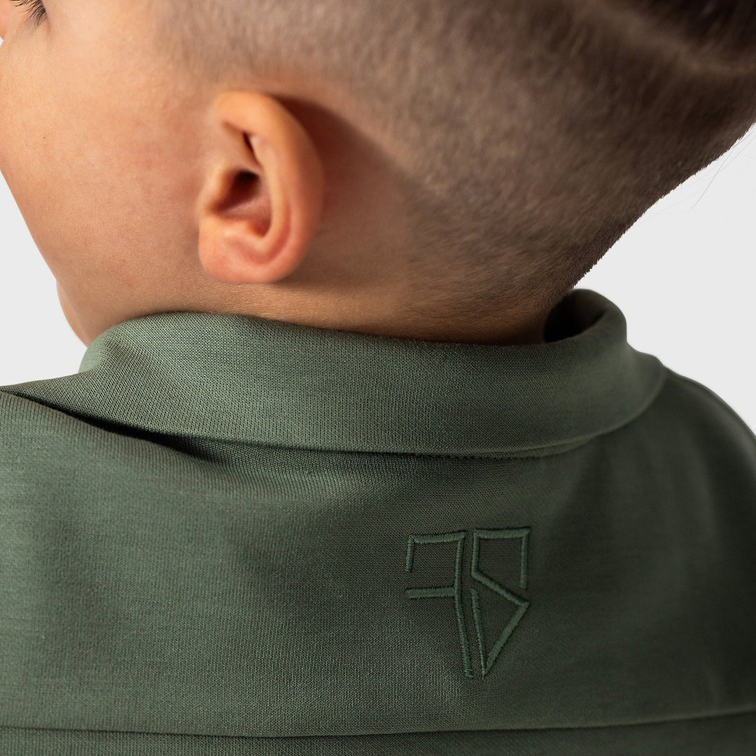 Groene scuba polo kids look
