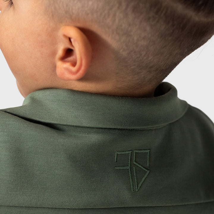Groene scuba polo kids look