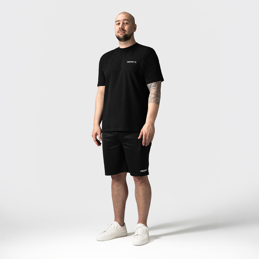 TRAVEL t-shirt | zwart - HEREN