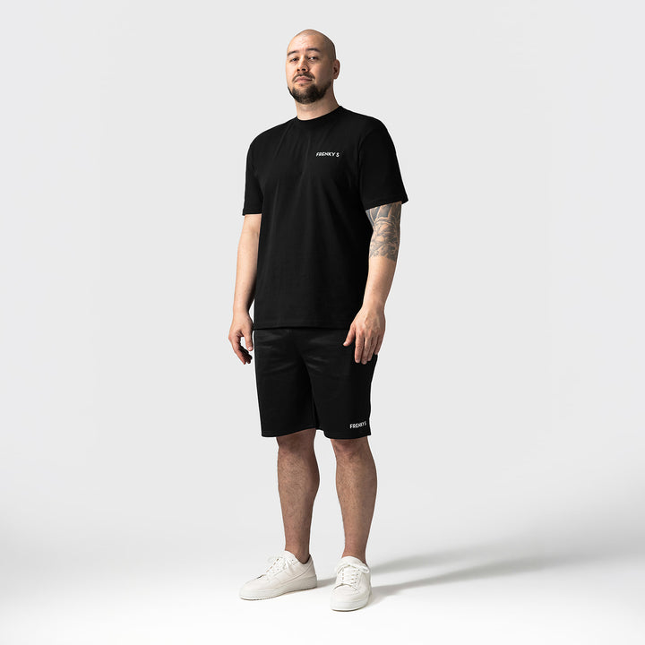 TRAVEL t-shirt | zwart - HEREN