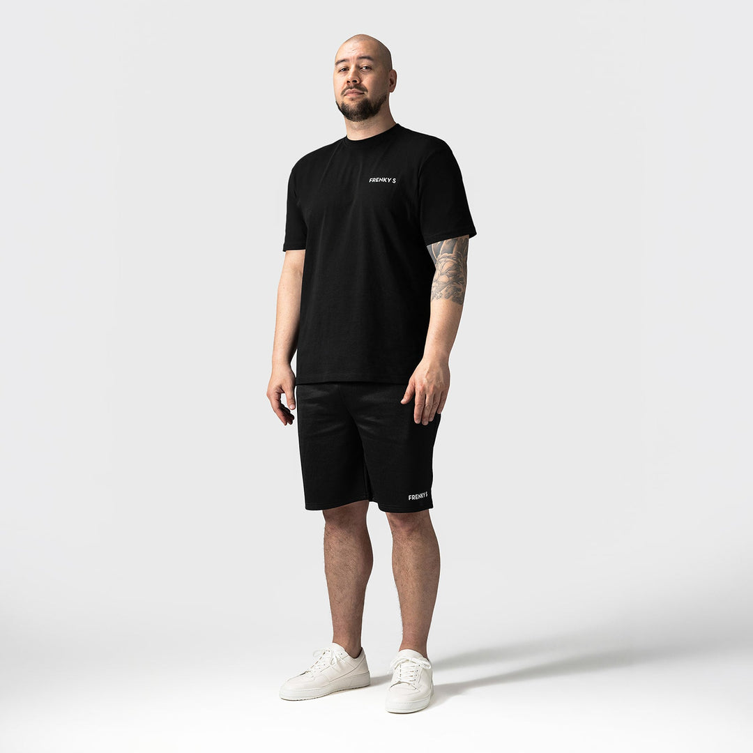Zwarte EASY short detail