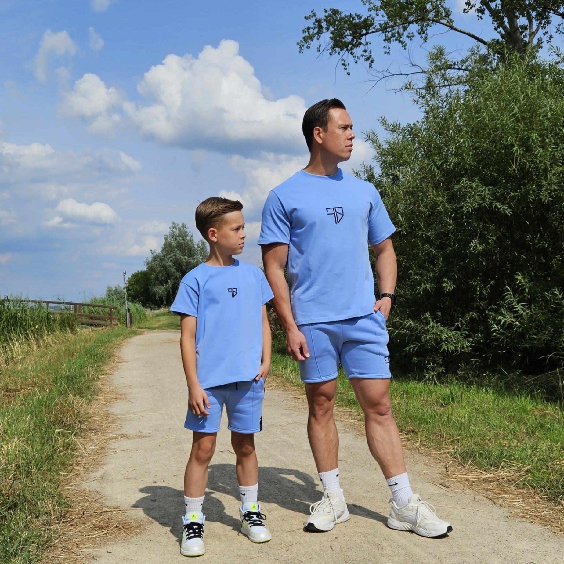 PALMA summerset | babyblauw - ADULT - Frenky S -Vader en zoon kleding