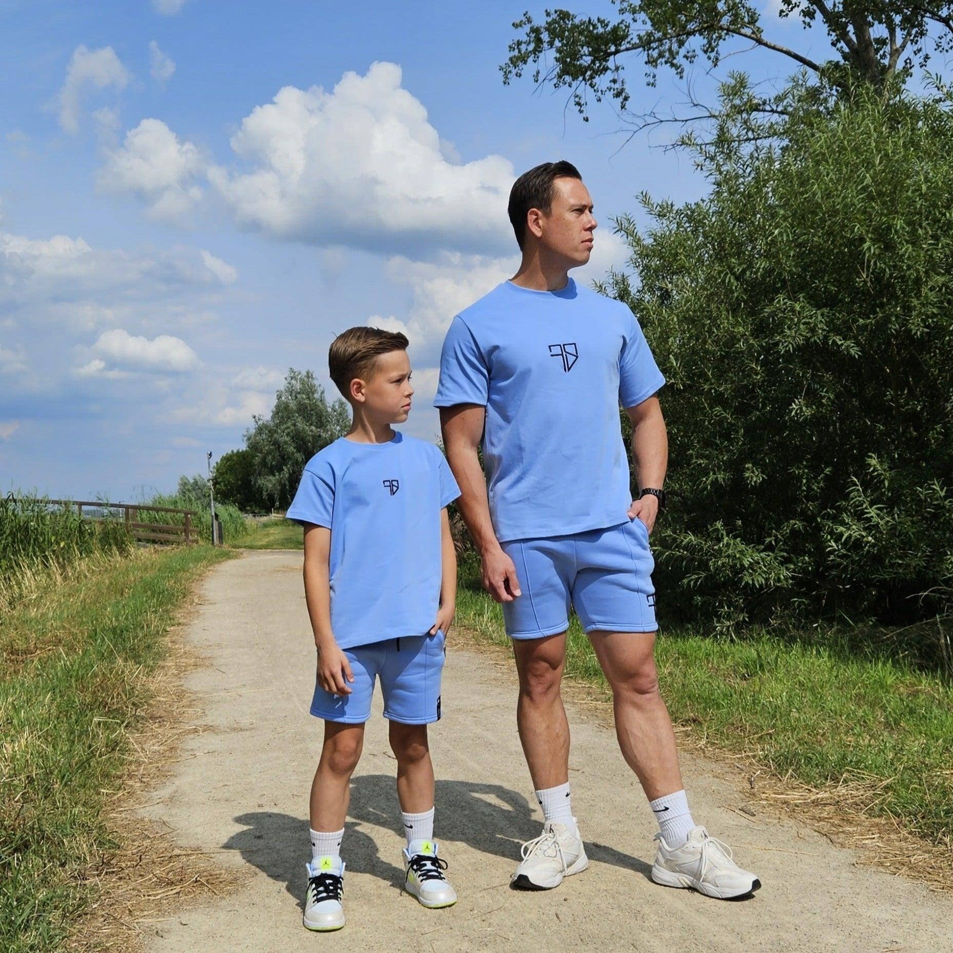 PALMA summerset | babyblauw - VADER & ZOON - Frenky S -Vader en zoon kleding