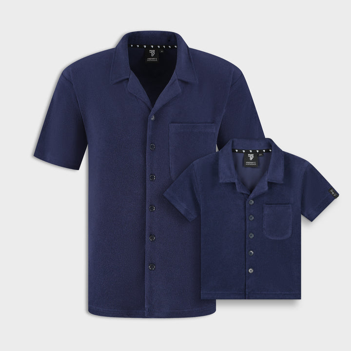 Bali-Hemd | Marineblau - VATER &amp;amp; SOHN