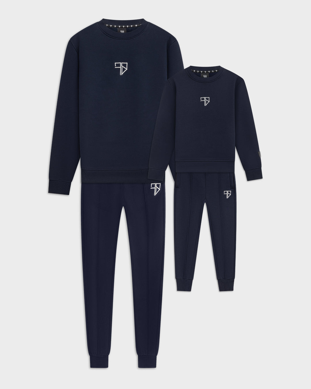 Nevio trainingspak met sweater | navy blauw - VADER + ZOON