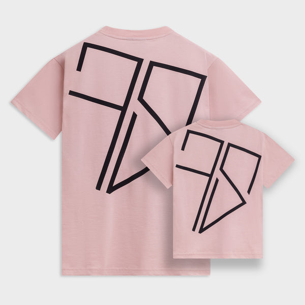 CURA t-shirt | zacht roze - VADER + ZOON