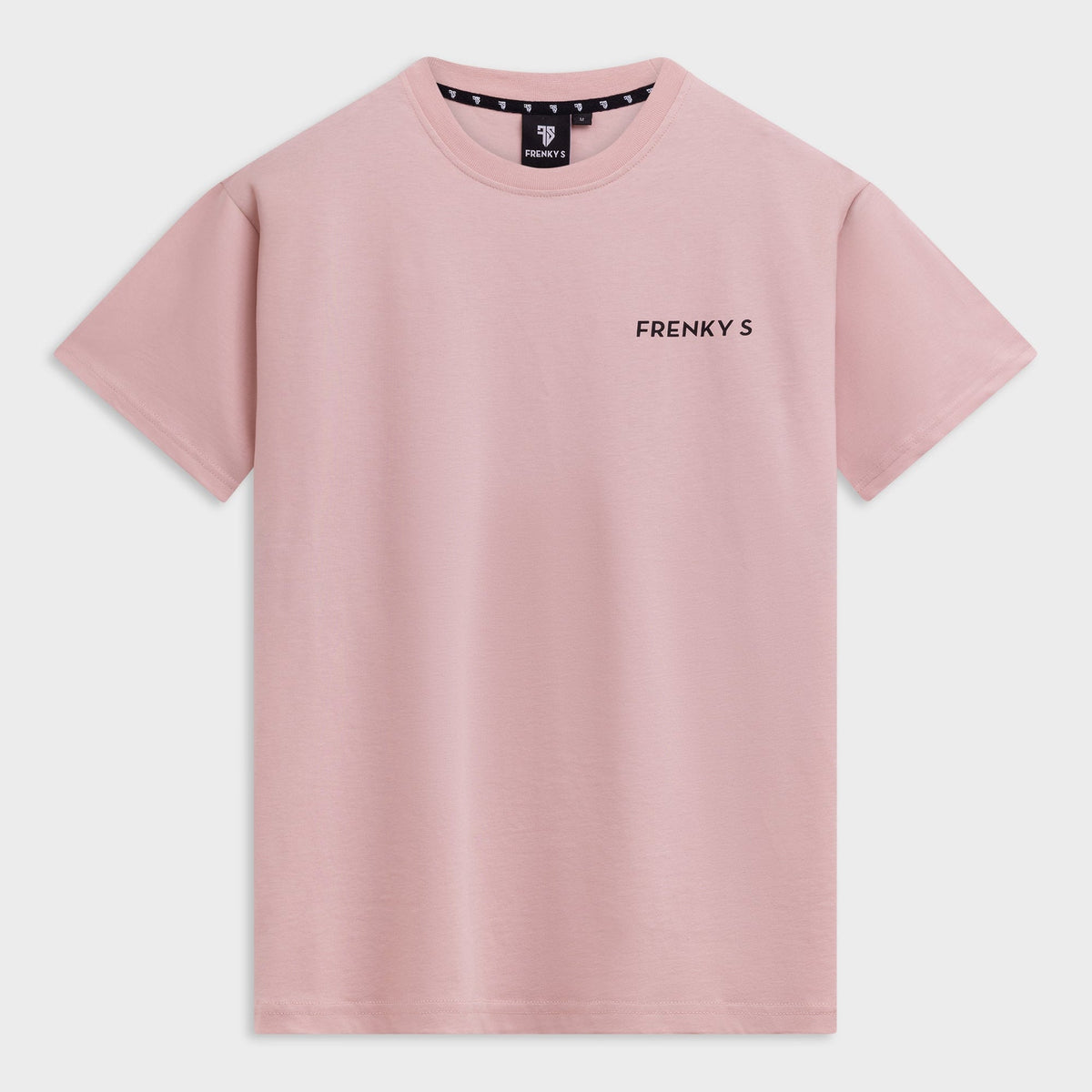 Zacht roze CURA t-shirt heren