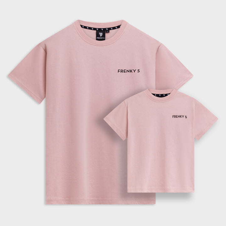 CURA t-shirt | zacht roze - VADER + ZOON
