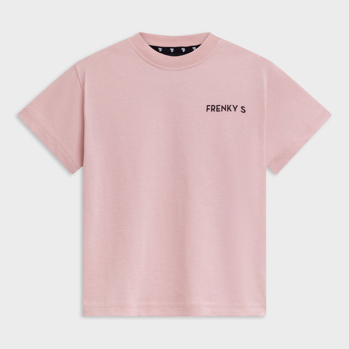 Zacht roze CURA kids t-shirt