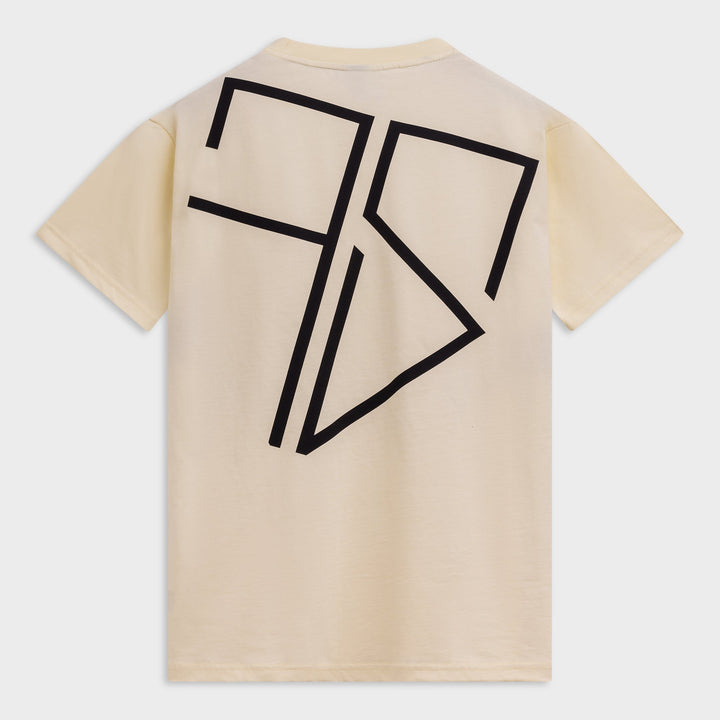 CURA t-shirt | geel - HEREN