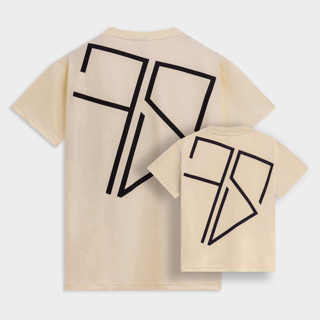 CURA t-shirt | geel - VADER + ZOON