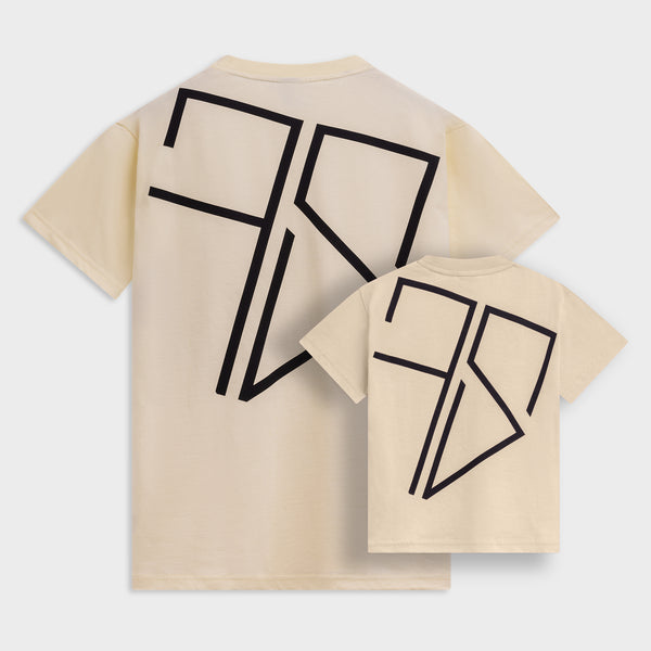 CURA t-shirt | geel - VADER + ZOON