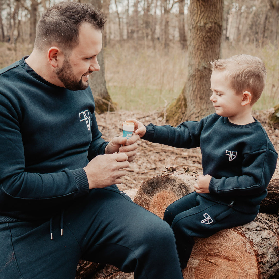 NEVIO Tracksuit | dark blue - FATHER &amp; SON