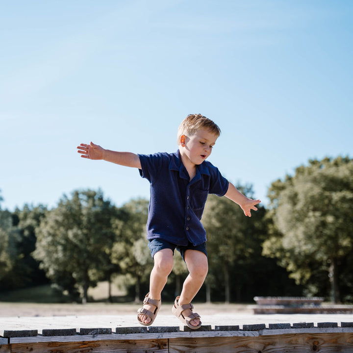 Bali shirt | navy blauw - KIDS