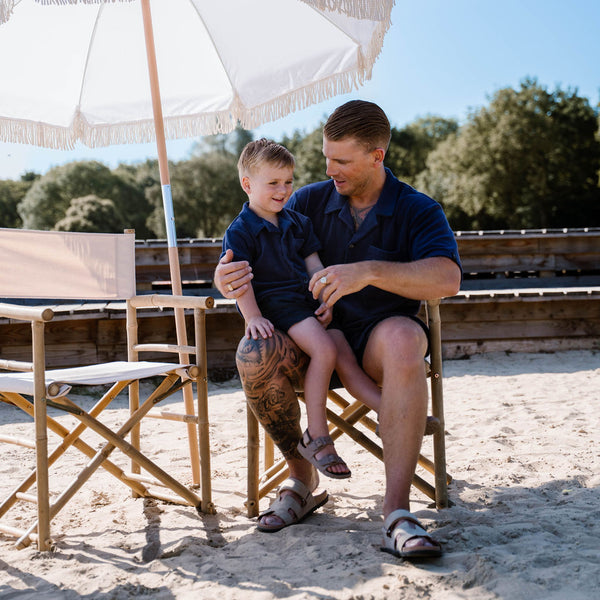 Bali-Hemd | Marineblau - VATER &amp; SOHN