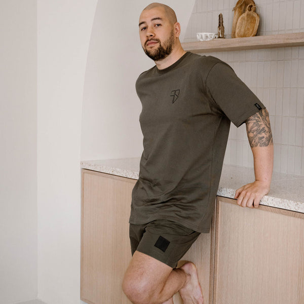 SAMUI 2.0 Badehose | Armeegrün - Herren