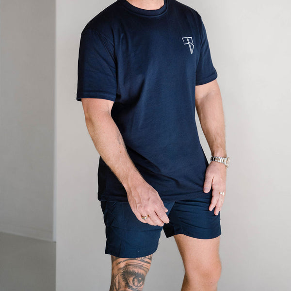 SAMUI 2.0 Badehose | Marineblau - Herren