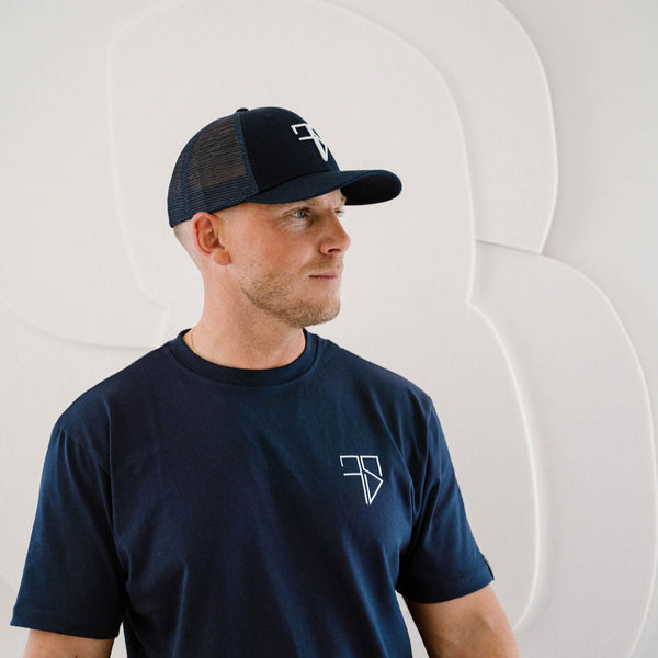 Trucker-Cap | Marineblau - Herren