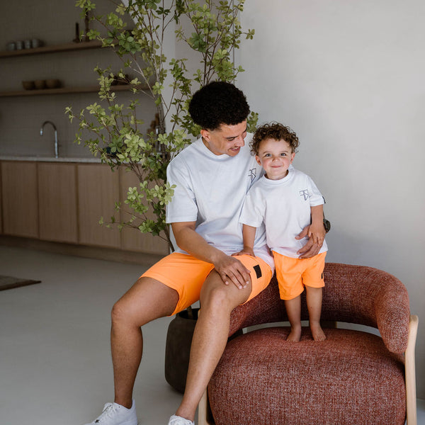 SAMUI 2.0 Badehose | Neonorange - VATER &amp; SOHN