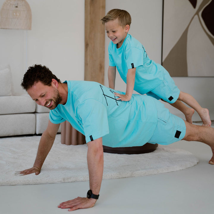 SAMUI 2.0 zwembroek | aqua blauw - VADER & ZOON