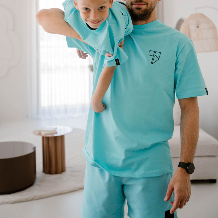 SAMUI 2.0 zwembroek | aqua blauw - VADER & ZOON