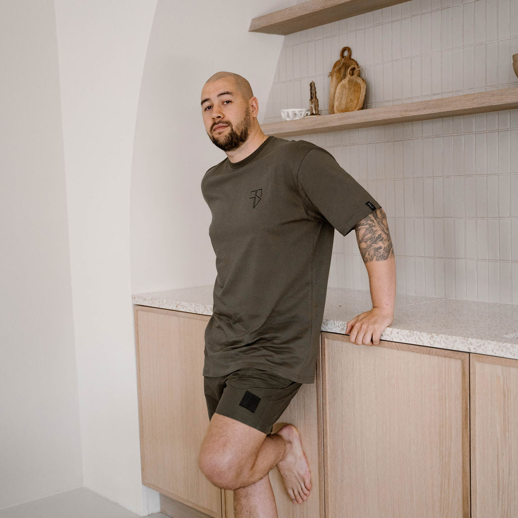 SAMUI 2.0 Badehose | Armeegrün - VATER &amp; SOHN