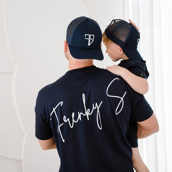 Trucker-Cap | Marineblau - Vater &amp; Sohn