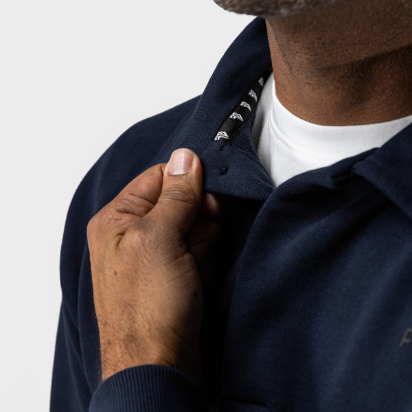 Polo Sweater | navy blauw - KIDS