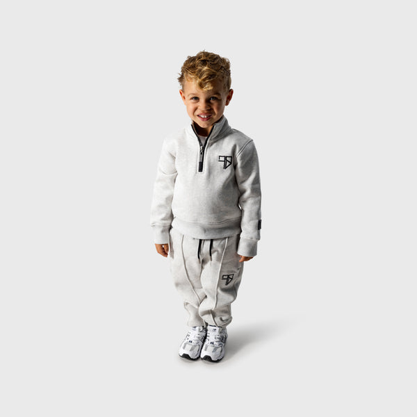 Club trainingspak met half-zip | grijs - KIDS