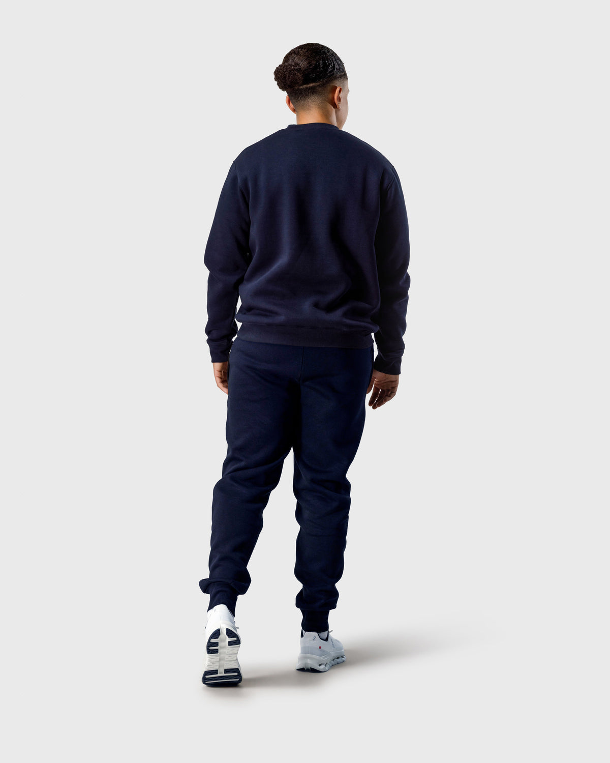 Nevio trainingspak met sweater | navy blauw - VADER + ZOON