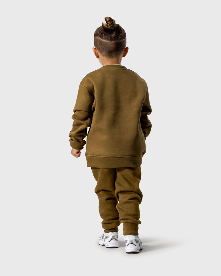 Nevio trainingspak met sweater | army groen - VADER + ZOON