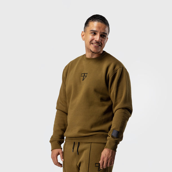 Nevio sweater | army groen - HEREN
