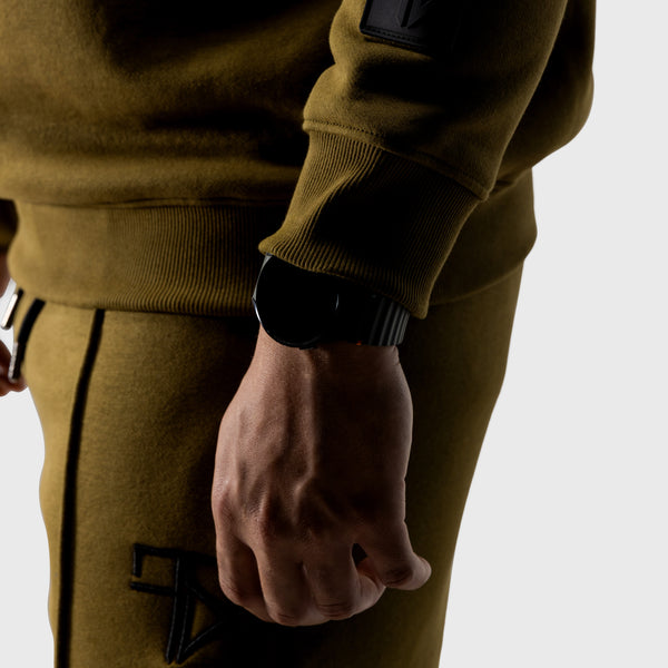 Nevio trainingspak met sweater | army groen - HEREN