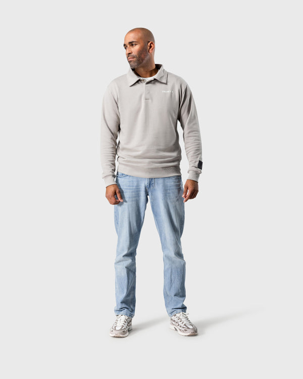 Polo Sweater | taupe - HEREN