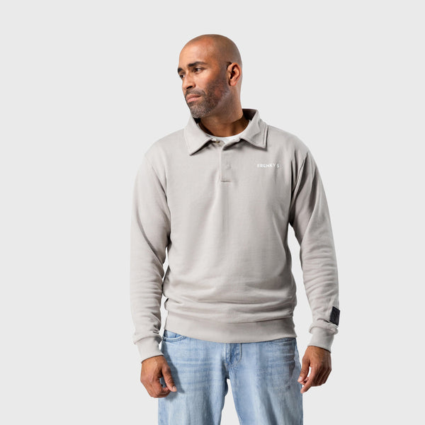 Polo Sweater | taupe - HEREN