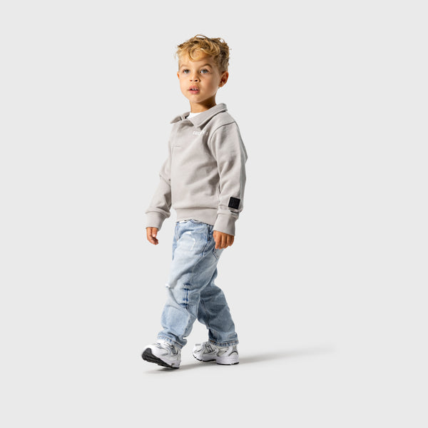 Polo Sweater | taupe - KIDS